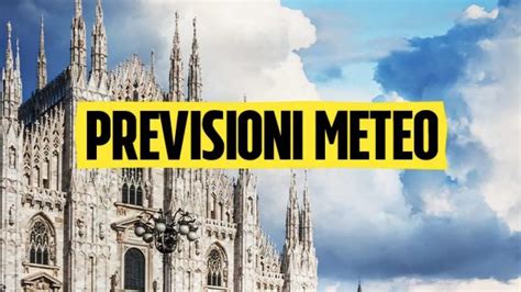 A Milano E Lombardia Rischio Maltempo A Pasqua E Pasquetta Che