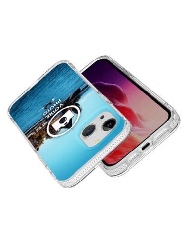 Coque silicone bumper personnalisée pour Apple iPhone 13 Mini