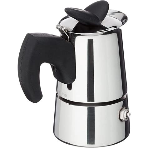 BIALETTI CAFFETTIERA MUSA ELEGANCE 1 TAZZA CAFFè ESPRESSO ACCIAIO INOX