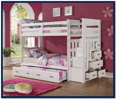 Bunk Bed With Stairs And Drawers Plans - Bedroom : Home Decorating ...