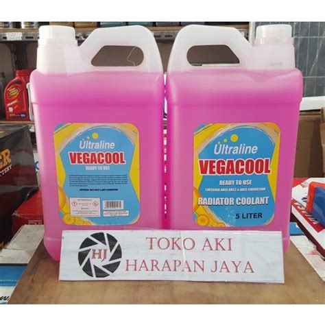 Jual Air Radiator Ultraline Vegacool Pink Merah Muda Liter Coolant