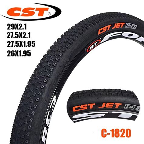 CST JET Tire C 1820 Bike Tire 26 27 5 29 1 95 2 1 40 65PSI 27TPI Wear