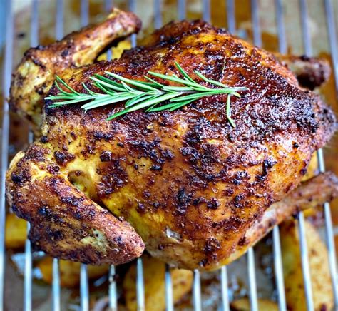 Baked Whole Chicken In The Oven Recipes Oven Roasted Whole Chicken