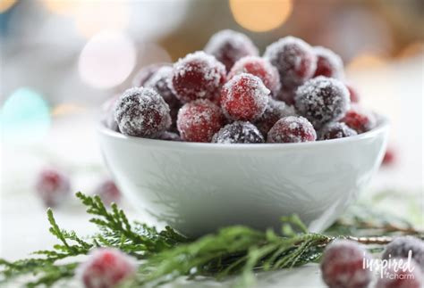 Sugared Cranberries Delicious Candied Cranberries Recipe