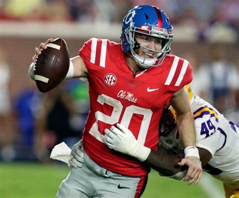 Former Ole Miss Qb Shea Patterson Announces Transfer To Michigan