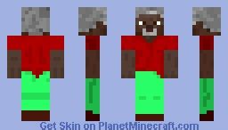 Black Steve Minecraft Skin