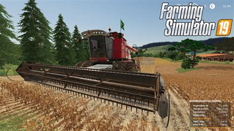 COLHENDO NUM MORRO BRAVO Farming Simulator 2019 AGRONOPOLIS YouTube