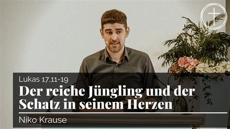 Der Reiche J Ngling Und Der Schatz In Seinem Herzen Markus