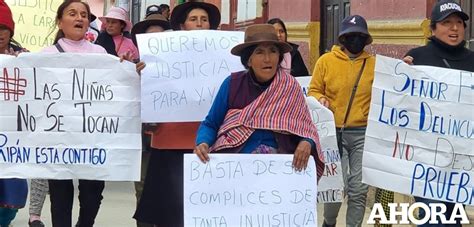 Familiares Y Pobladores Piden Justicia Para Adolescente Ultrajada