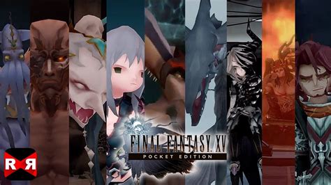 FINAL FANTASY XV POCKET EDITION All Boss Battle YouTube