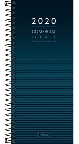 Agenda Comercial Executiva Espiral Ideale M Tilibra