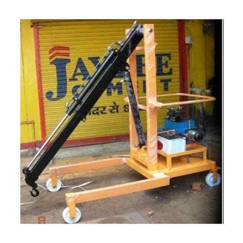 Mild Steel Hydraulic Floor Crane At Rs Hydraulic Floor Cranes