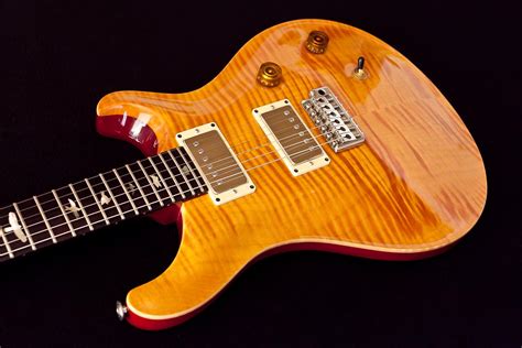 Prs Paul Reed Smith Custom 24 1988 Vintage Yellow Guitar For Sale