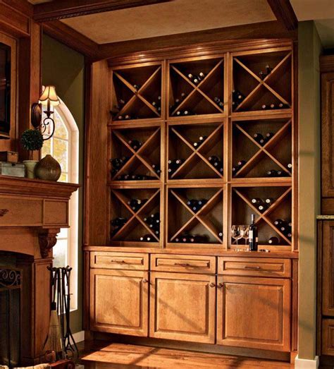 Kitchen Wine Rack Storage Cabinet Kraftmaid