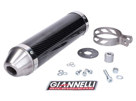 Silencieux Arri Re Giannelli Carbone Pour Aprilia Rx Sx