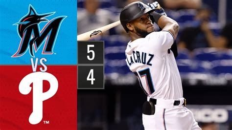 Resumen Marlins De Miami Vs Filis De Filadelfia Mlb Youtube