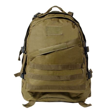 Mochila T Ctica Estilo Militar P Viaje Camping Senderismo Caqui Hts