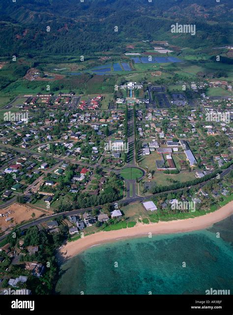 BYU Hawaii Campus and Morman Temple Laie Oahu Hawaii Stock Photo - Alamy