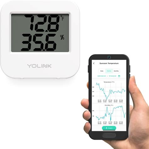 Yolink Smart Wireless Temperature Humidity Sensor Wide Temp Range