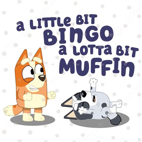 Muffin Png Muffin Bingo Png Bluey Muffin Heeler PNG Bluey - Etsy