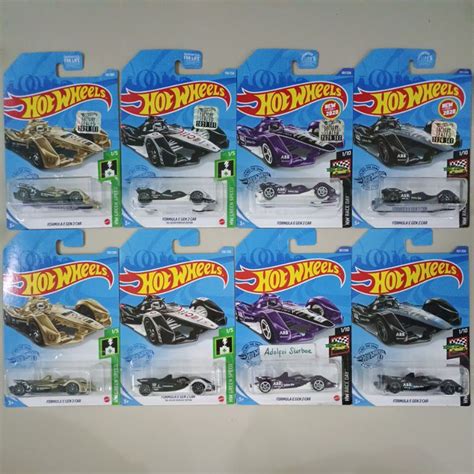 Jual Hotwheels Hot Wheels Formula E Gen Car Factory Sealed Hw Green Speed Hw Race Day Ds
