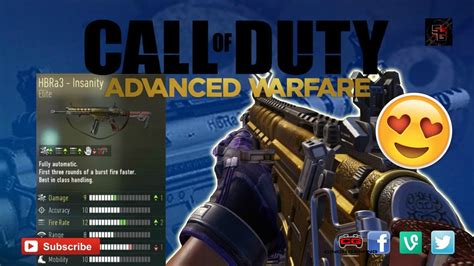 HBRA3 INSANITY Advanced Warfare ELITE GUNS 1 W SavageGaming