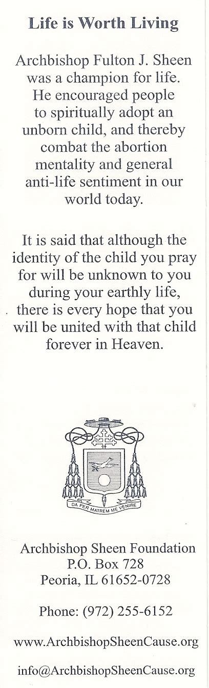 Fulton Sheen Quotes On Prayer. QuotesGram