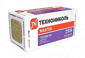 Утеплитель ТехноНиколь каменная вата ТЕХНОБЛОК СТАНДАРТ 1200*600*100 (4 ...