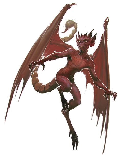 Dandd Monster Monday Imp Dungeon Solvers Fantasy Demon Fantasy