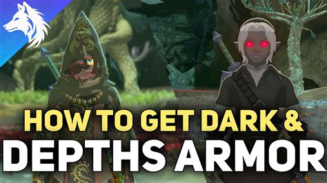 How To Get Depths Armor Dark Armor All Poe Statues Zelda Tears Of