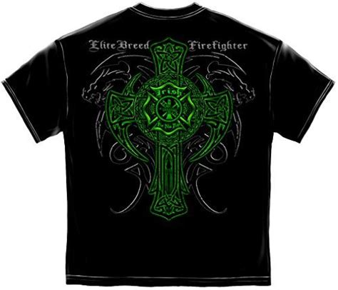 Firefighter Decor Elite Breed Irish Dragon Shirt Add160