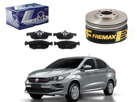 Kit Disco Pastilha Freio Dianteiro Syl Fremax Original Fiat Cronos 1 3