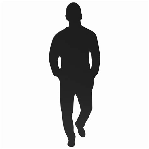 Black Man Silhouette At Getdrawings Free Download