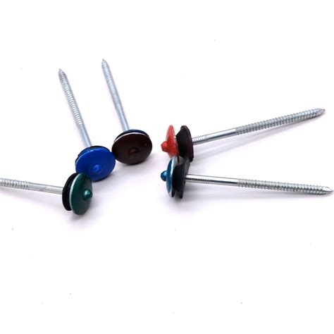 Umbrella Head Roofing Nails Corrugated Nails Galvanized Twisted Shank Products From Shandong