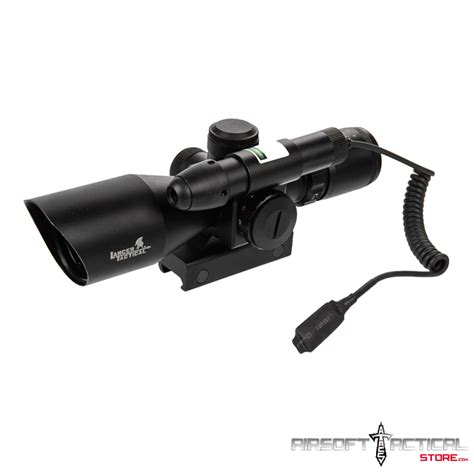 X Eg Red Green Dual Illuminated Scope W Green Laser By