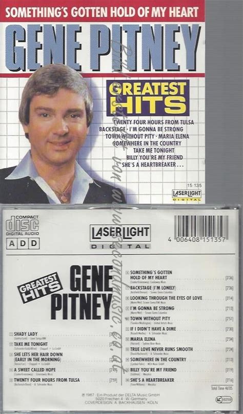 CDGENE PITNEY GENE PITNEY GREATEST HITS Secondmusic