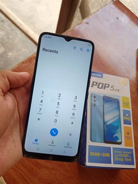 tecno pop 5 LTE with box - Mobile Phones - 1094572624