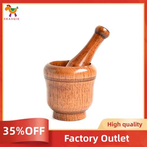 wooden mortar  pestle setmortar  pestle wood wooden mortar