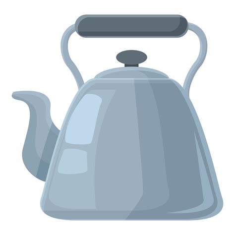 Warm Metal Icon Cartoon Vector Electric Kettle 14801851 Vector Art At