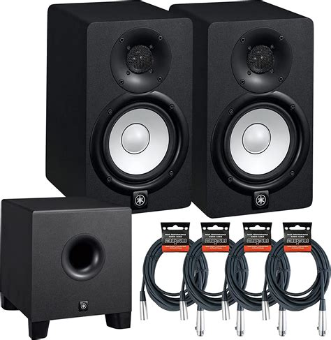 Amazon Yamaha Hs Inch Powered Studio Monitor Pair W Yamaha