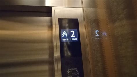 Mitsubishi NexWay S Traction Elevator At Pullman Thamrin Jakarta Old