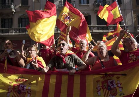 Fotos Dui Manifestación En Barcelona Contra La Independencia De Cataluña En Imágenes