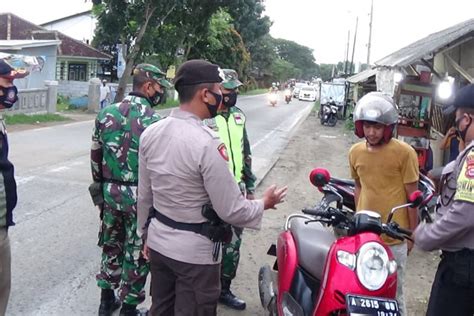 Warga Lebak Banten Diimbau Polisi Patuhi Prokes Cegah COVID 19 ANTARA