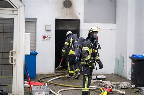 Feuerwehreinsatz In Der Weststra E Hamm Am Februar