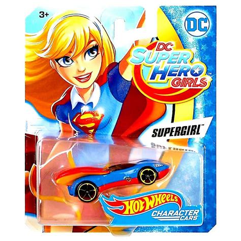 Hot Wheels DC Super Hero Girls Supergirl Hotwheels Superman Supergirl Character Cars Hobbies