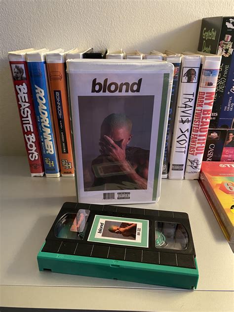 Custom Made Blond Vhs Fully Working And Loaded With Videos R Frankocean