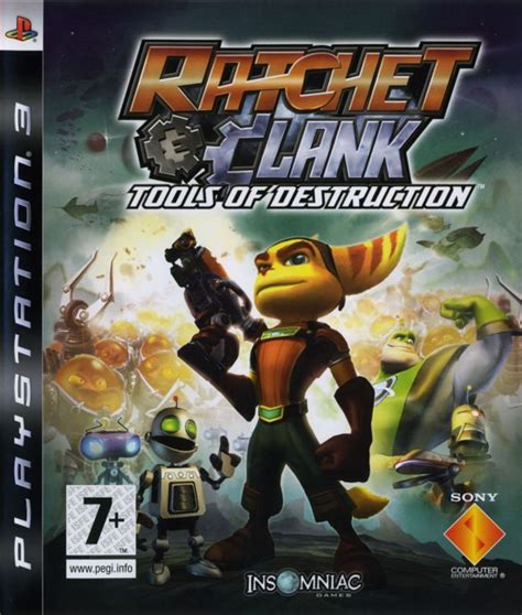 Ratchet And Clank Future Tools Of Destruction 2007 Playstation 3 Box