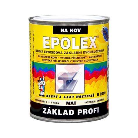 Epolex S Z Klad Profi Barva Na Kov Ed Mat Epolex S Tu Idlo