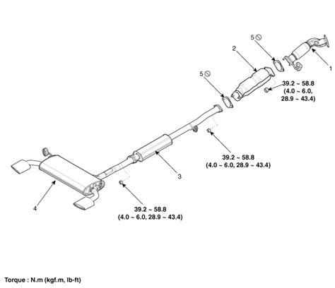 Kia Sportage Muffler Components And Components Location Intake And