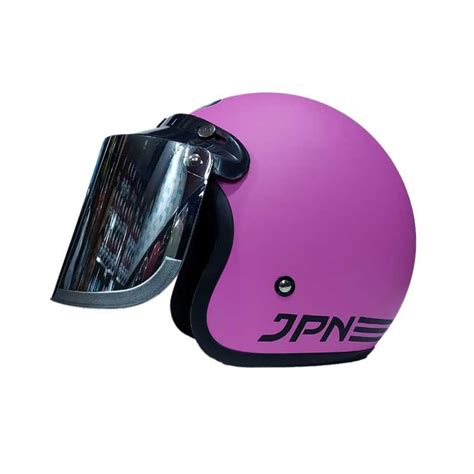 Jual Helm Jpn Arc Pink Susu Doff Kaca Datar Cembung Pet Shopee Indonesia